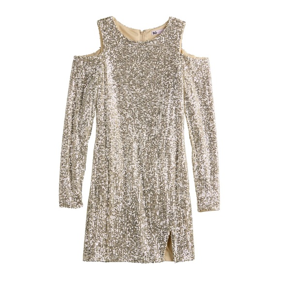 ASOS | Dresses | Asos Design Off Shoulder sequin mini dress women size large - Picture 1 of 13